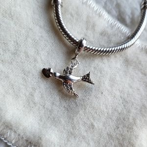 Chamilia Dove & Heart Sterling silver Charm ✨️